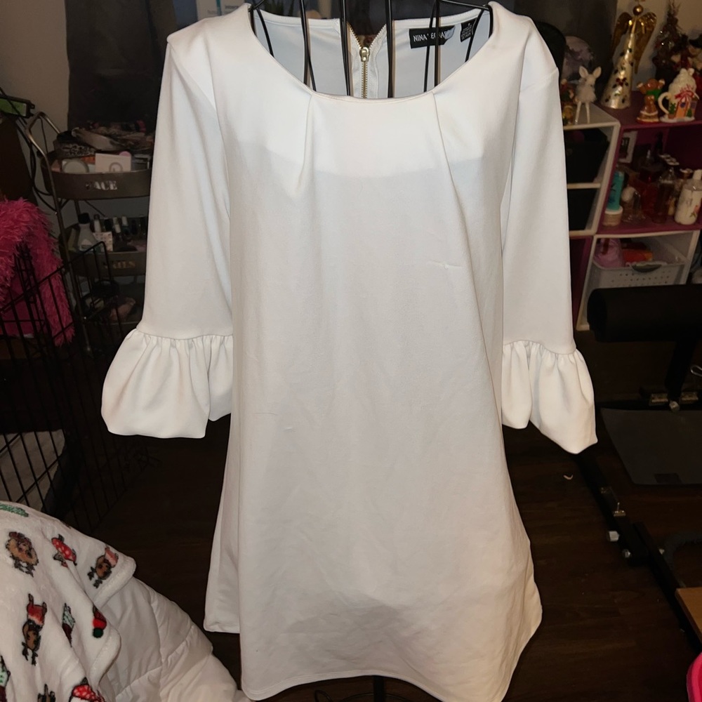 White dress